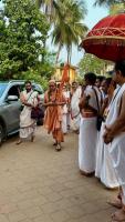 HH Swamiji's Visit to Shri Lakshmi Venkataraman Temple,  Harikhandige (14 Feb 2025)